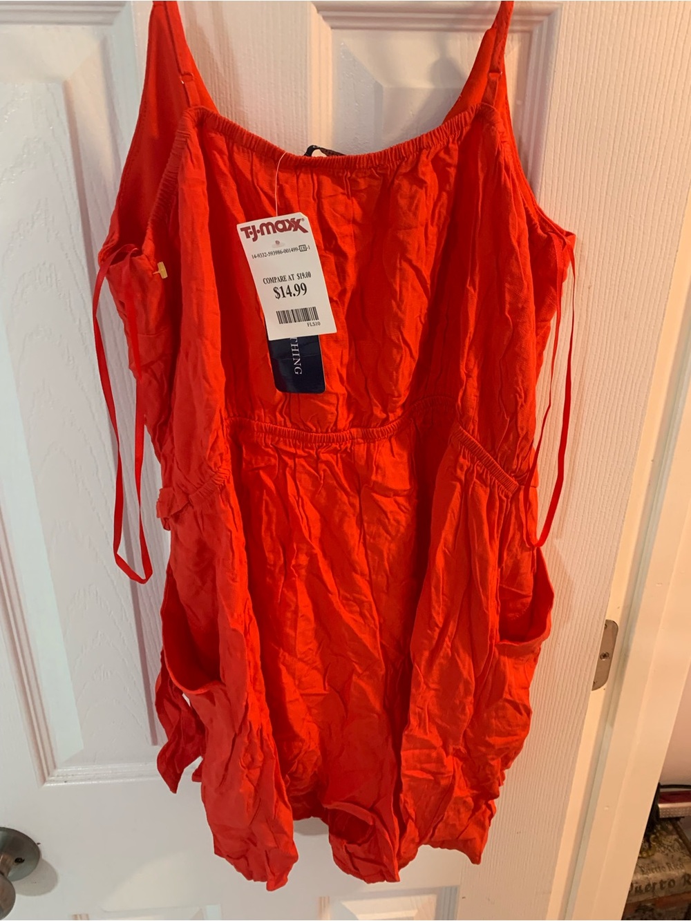 Bright Red Romper - Picture 6 of 8